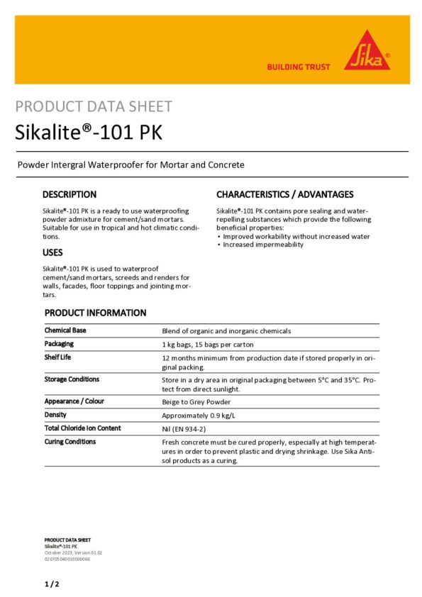 thumbnail of sikalite-101-pk