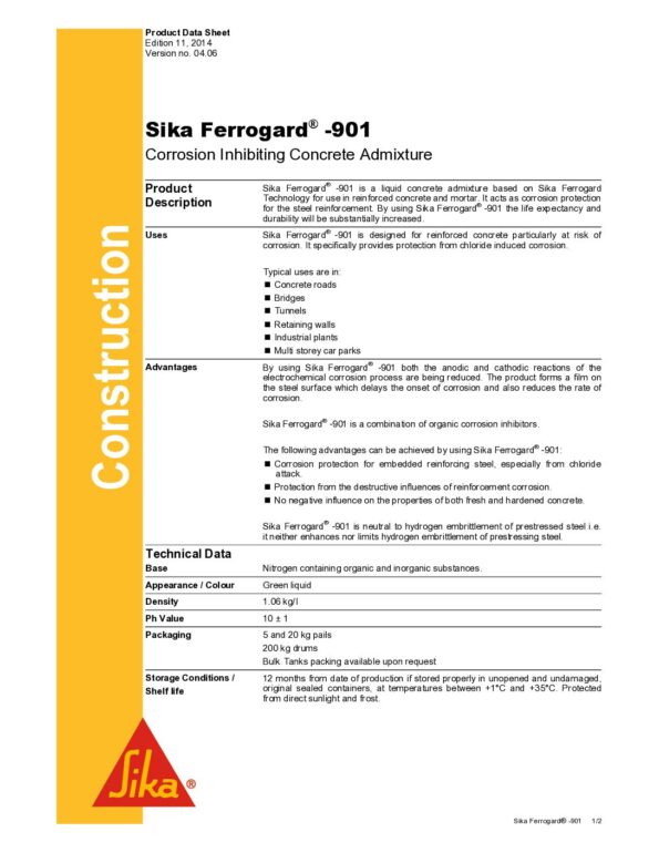 thumbnail of Sika Ferrogard® -901