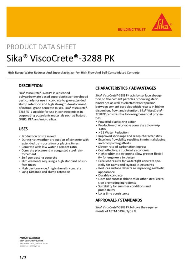 thumbnail of sika-viscocrete-3288pk