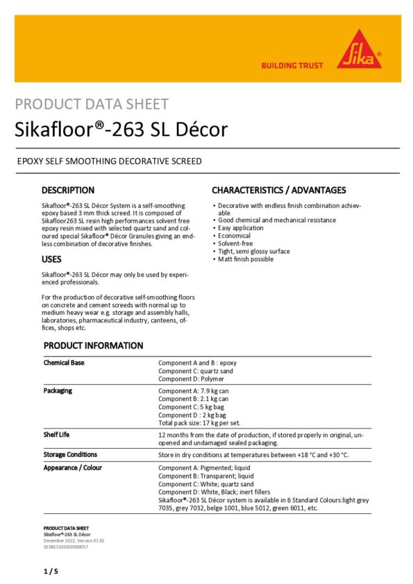 thumbnail of sikafloor-263-sldecor