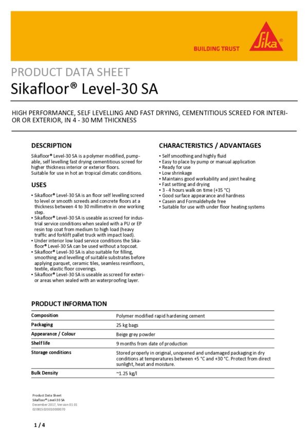 thumbnail of sikafloor_level-30sa