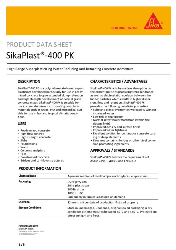 thumbnail of sikaplast-400-pk