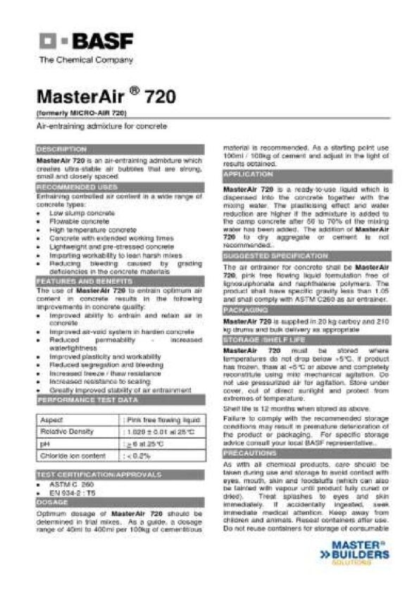 thumbnail of Master Air 720