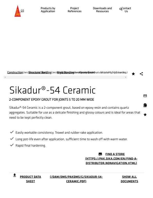 thumbnail of Sikadure 54 Ceramic