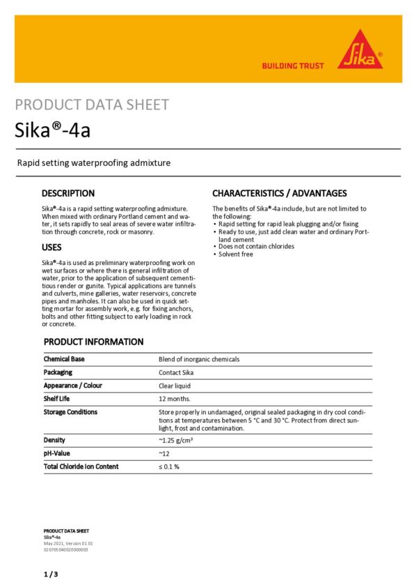 thumbnail of sika-4a