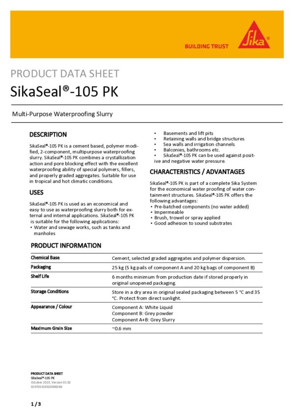 thumbnail of sikaseal-105-pk