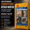 SikaRep® Rep-PK multi-purpose, economical, patching and repair mortar
