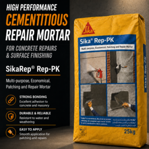 SikaRep® Rep-PK multi-purpose, economical, patching and repair mortar